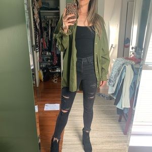 GAP oversized button down shirt